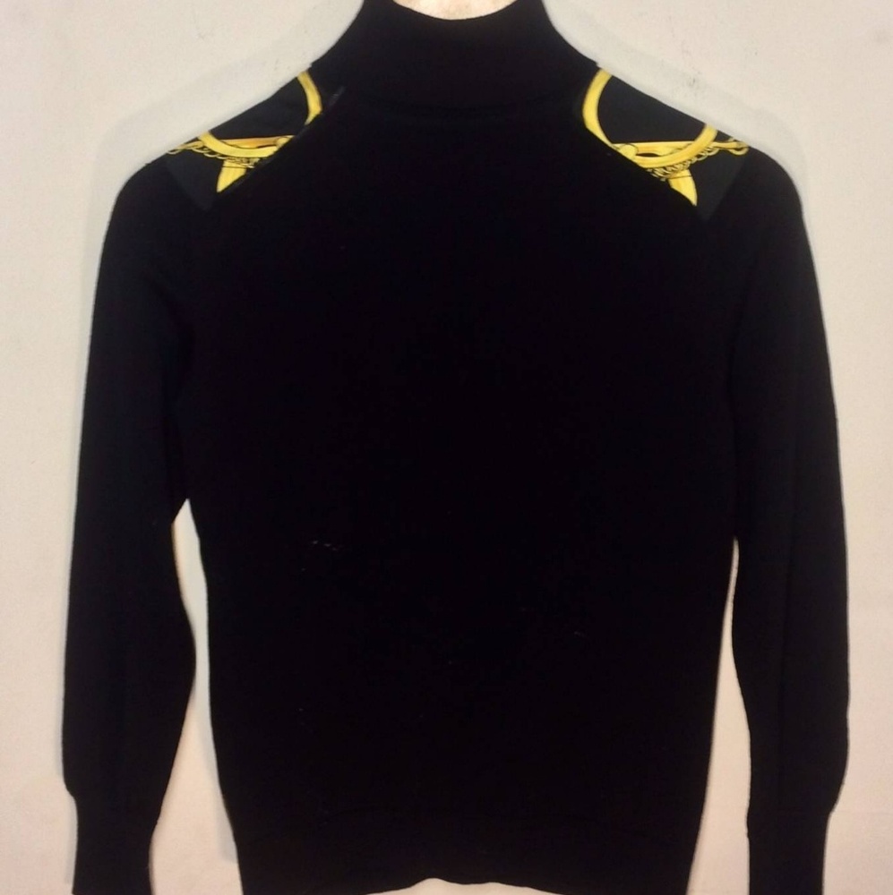 Hermes Printed Silk Sweater - Picture 2 of 4